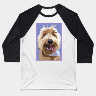 Super Cute Dog Australian Labradoodle Baseball T-Shirt